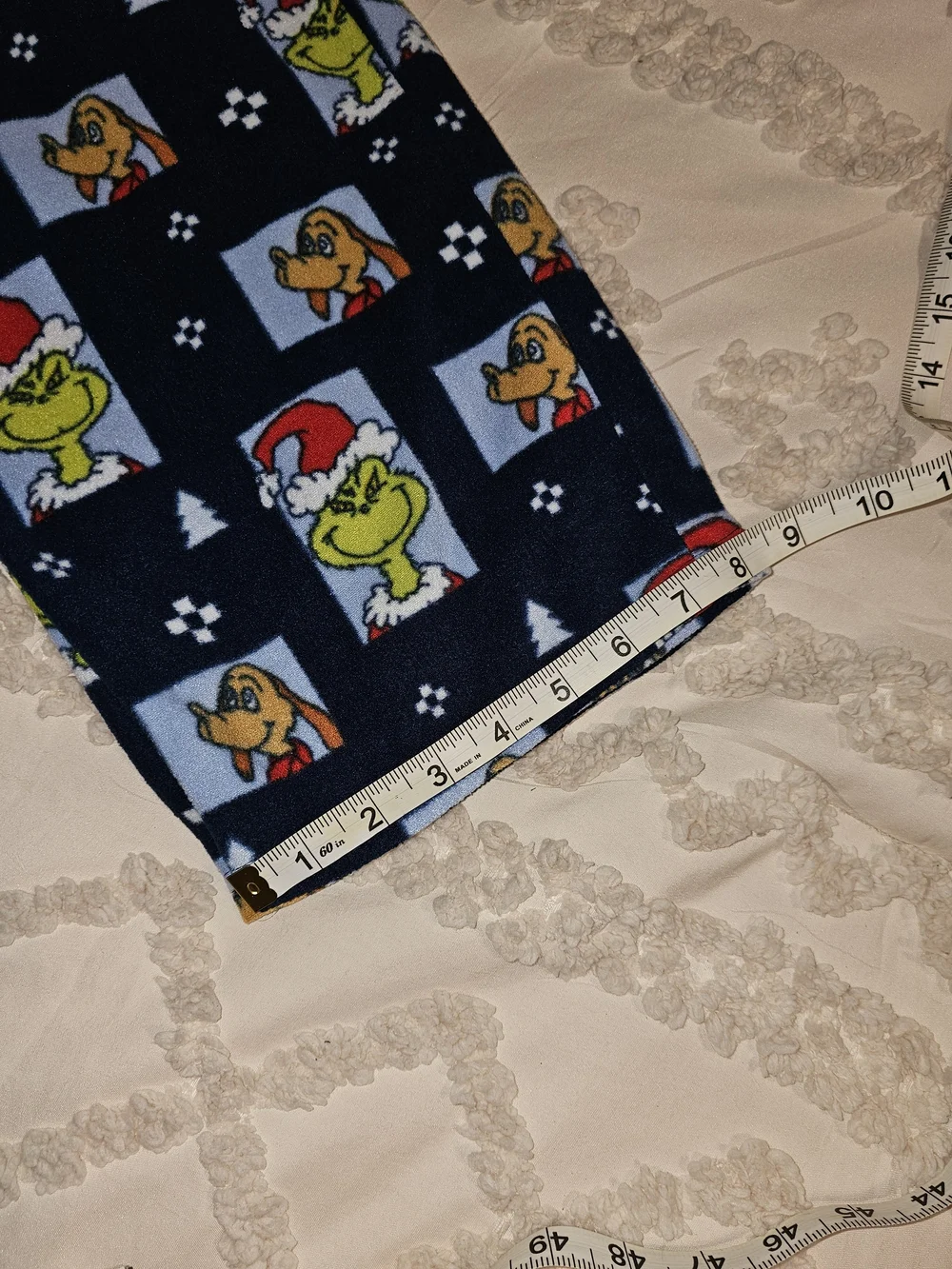 Komar Kids 'Big' Kids Navy Grinch Print Holiday Pajama Pants